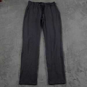 Lululemon‎ Pants Womens 4 Gray On The Fly Pockets Drawstring Casual Preppy